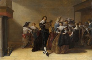 Merry Company by Anthonie  Palamedesz