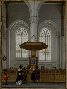 Interior of the Laurenskerk at Rotterdam, 1662