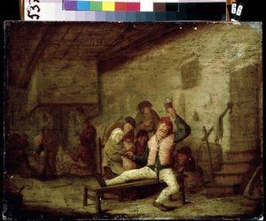 In the Tavern by Anthonie Victorijns