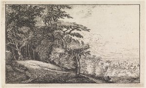 The Entrance of a Forest by Anthonie Waterloo