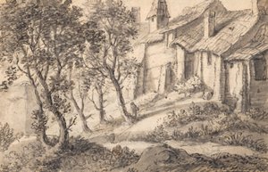 The Walls of Hamburg by Anthonie Waterloo