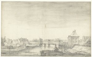 Third Holy Way Gate in Amsterdam by Anthonie Waterloo