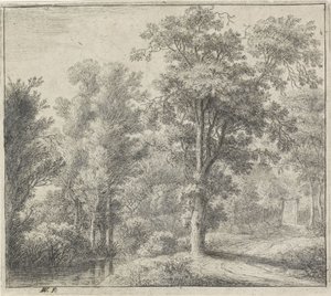 Entrance to the Forest by Anthonie Waterloo