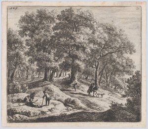 The Hunters by Anthonie Waterloo