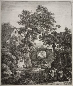 Zipporah Circumcising Her Son by Anthonie Waterloo