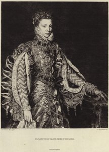 Elisabeth of France by Anthonis van Dashorst Mor