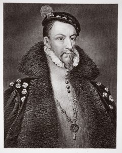 Thomas Radclyffe, Earl of Sussex, engraved by H. Robinson by Anthonis van Dashorst Mor