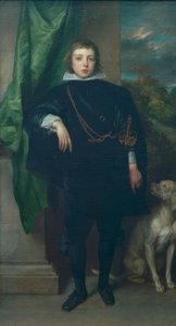 Prince Rupert of the Palatinate with a Dog by Anthony van Dyck