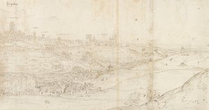 Panoramic View of Segovia from the East