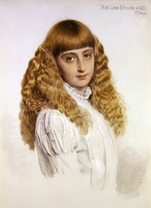 Portrait of Violet Louisa Ponsonby by Anthony Frederick Augustus Sandys