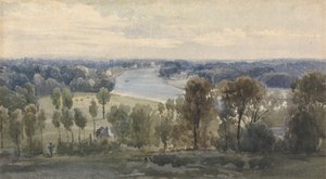 Richmond Hill by Anthony Vandyke Copley Fielding