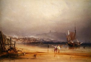 Scarborough by Anthony Vandyke Copley Fielding