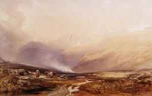 Snowdon by Anthony Vandyke Copley Fielding