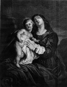 The Virgin and the Child Jesus by Anthony van (after) Dyck