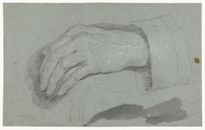 Left hand and cuff by Anthony van Dyck (possibly)