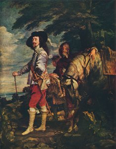 Charles I at the Hunt, c1635 by Anthony van Dyck