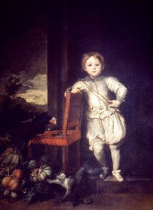 Child in white dress by Anthony van Dyck