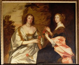 Countess of Morton and Mrs. Killigrew by Anthony van Dyck