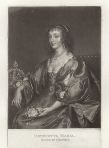 Henrietta Maria by Anthony van Dyck