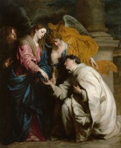 The Vision of Blessed Hermann of Steinfeld, also known as Joseph by Anthony van Dyck