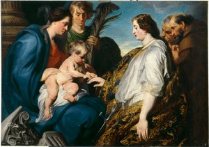 The Mystical Marriage of Saint Catherine