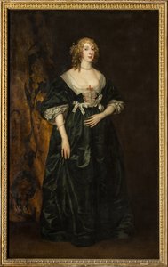 Portrait of Anna Sophia Herbert, Countess of Carnarvon by Anthony van Dyck
