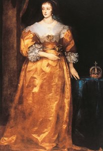 Portrait of Henrietta Maria of France by Anthony van Dyck