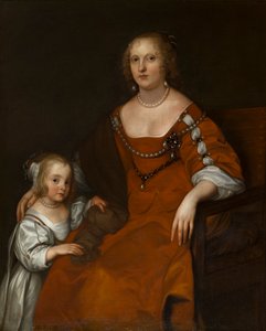 Portrait of Margaret Howard, Countess of Carlisle and Lady Diana Russell, who became Lady Allington