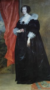 Portrait of Marguerite of Lorraine, Duchess of Orleans by Anthony van Dyck