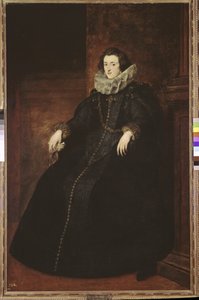 Portrait of Policena Spinola by Anthony van Dyck
