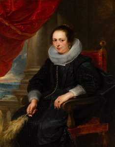 Portrait of a Woman, Possibly Clara Fourment by Anthony van Dyck