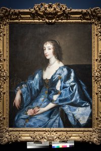 Queen Henrietta Maria of England by Anthony van Dyck