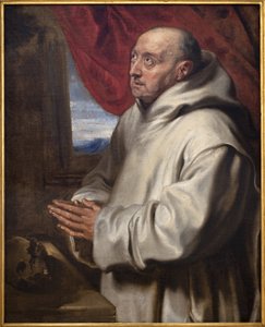 Saint Bruno (Bruno the Carthusian, circa 1030-1101) by Anthony van Dyck