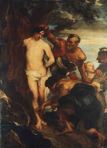 Saint Sebastian Prepared for Martyrdom