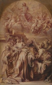 The Ecstasy of Saint Augustine by Anthony van Dyck