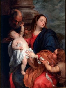The Holy Family by Anthony van Dyck