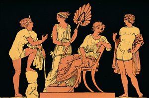 Iphigenia and Orestes, 1880