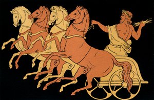 The Chariot of Zeus, 1880 by Antique