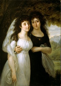 Portrait of the Maistre Sisters by Antoine-Jean Gros