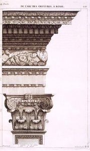 Arch of the Gold- and Silversmiths, Rome, 1682