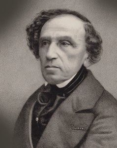 Portrait of the Composer Giacomo Meyerbeer 1791-1864, 1860 by Antoine Barbizet