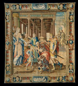 Tapestry "History of Artemisia", Paris by Antoine Caron