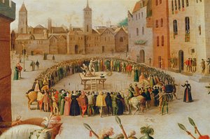 The Execution of Sir Thomas More in 1535 by Antoine Caron