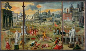 The Massacre of the Triumvirate by Antoine Caron
