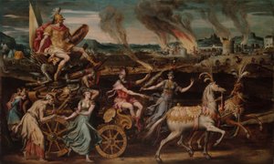 The Triumph of Mars by Antoine Caron
