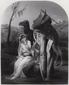 Rebekah receiving Isaac