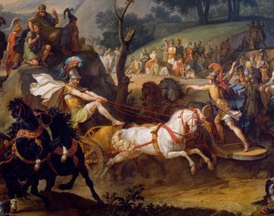 Funeral Games in Honour of Patroclus, (detail)