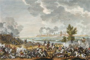 The Battle of S. Giorgio di Mantova, 29 Fructidor, Year 4 (September 1796) engraved by Jean Duplessi-Bertaux