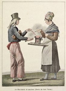 The Sausage Seller by Antoine Charles Horace Vernet