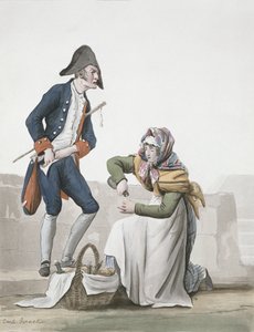 The Brandy Seller by Antoine Charles Horace Vernet